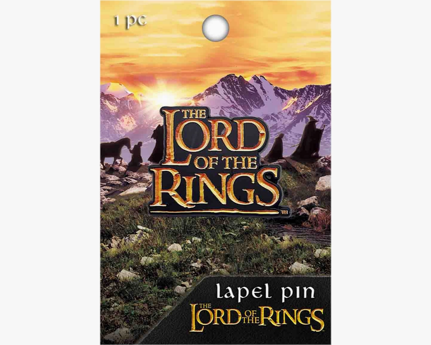 Lord Of The Rings Logo Enamel Pin
