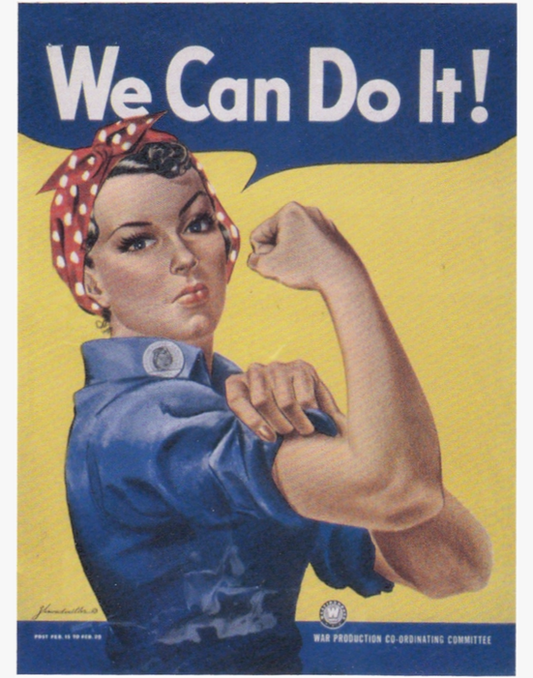 Rosie The Riveter We Can Do It Sticker