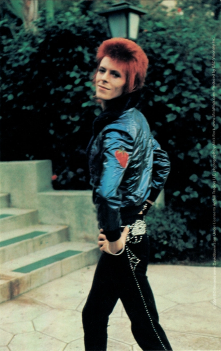 David Bowie Posing Potrait Sticker