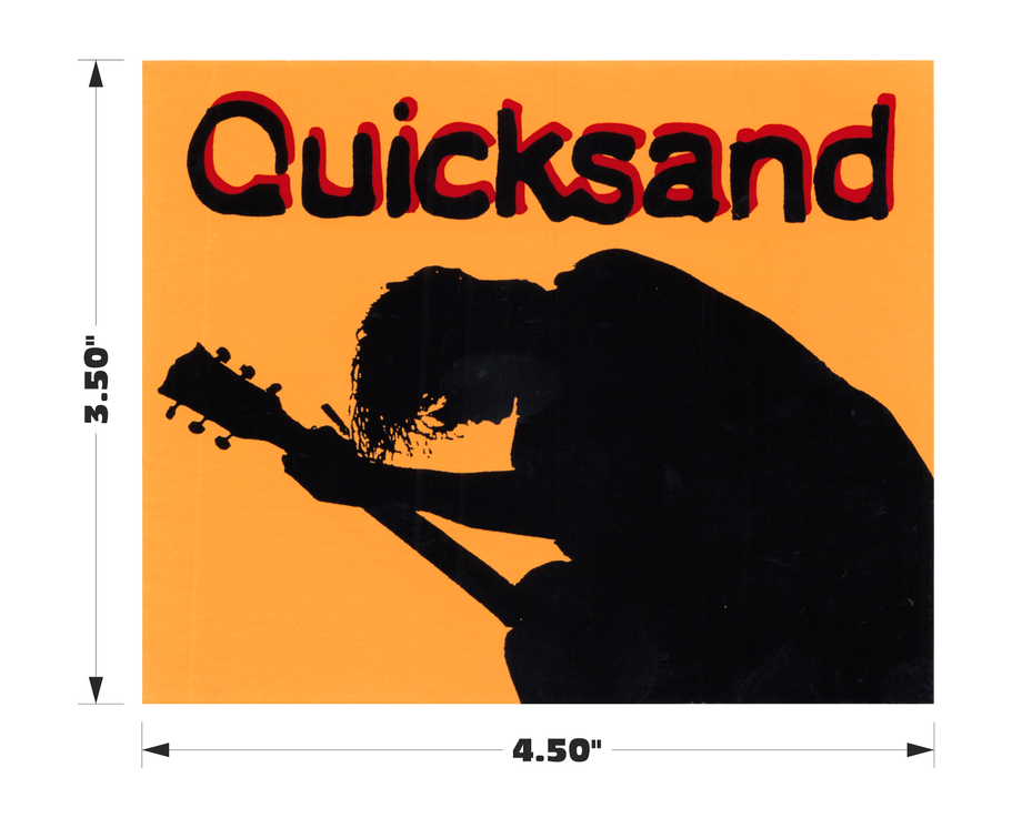 Quicksand Fazer Illustration Sticker