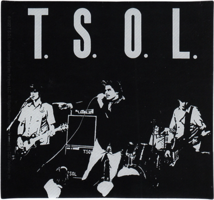 T.S.O.L 1981 EP Sticker