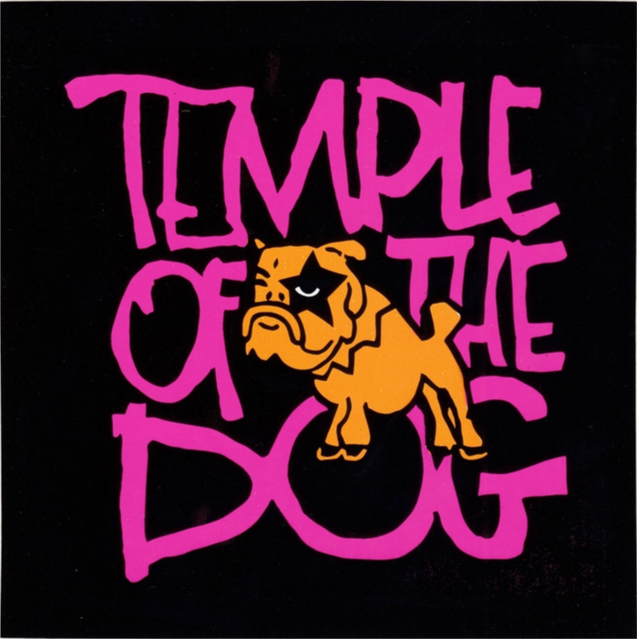 Temple Of The Dog Logo Sticker
