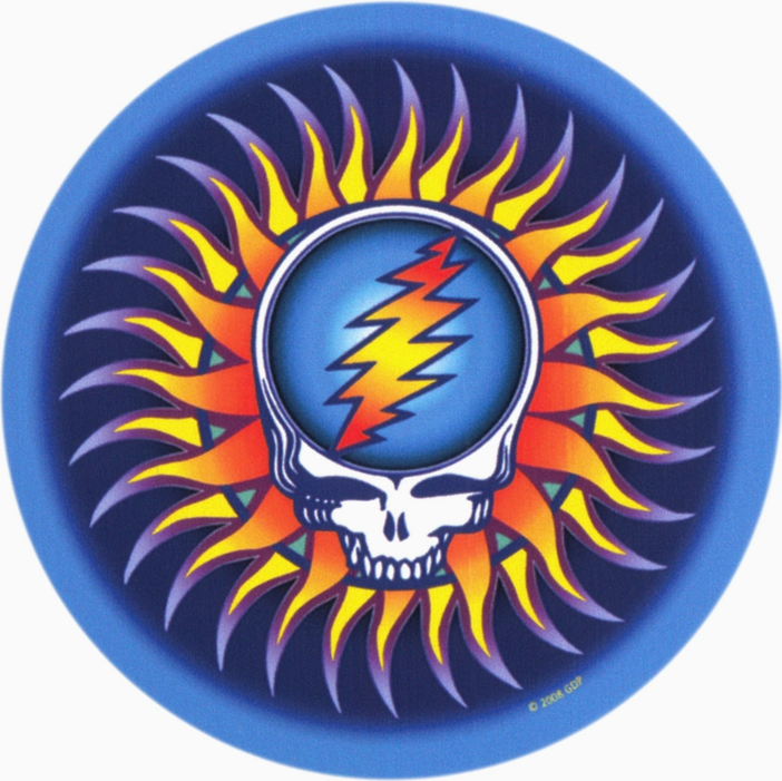 Grateful Dead Steal Your Sunny Face Sticker