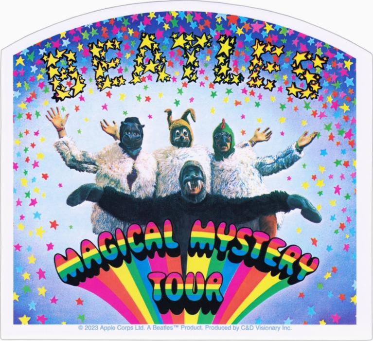 The Beatles Magical Mystery Tour Sticker