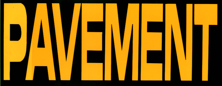 Pavement Band Logo Sticker