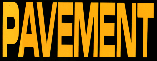 Pavement Band Logo Sticker