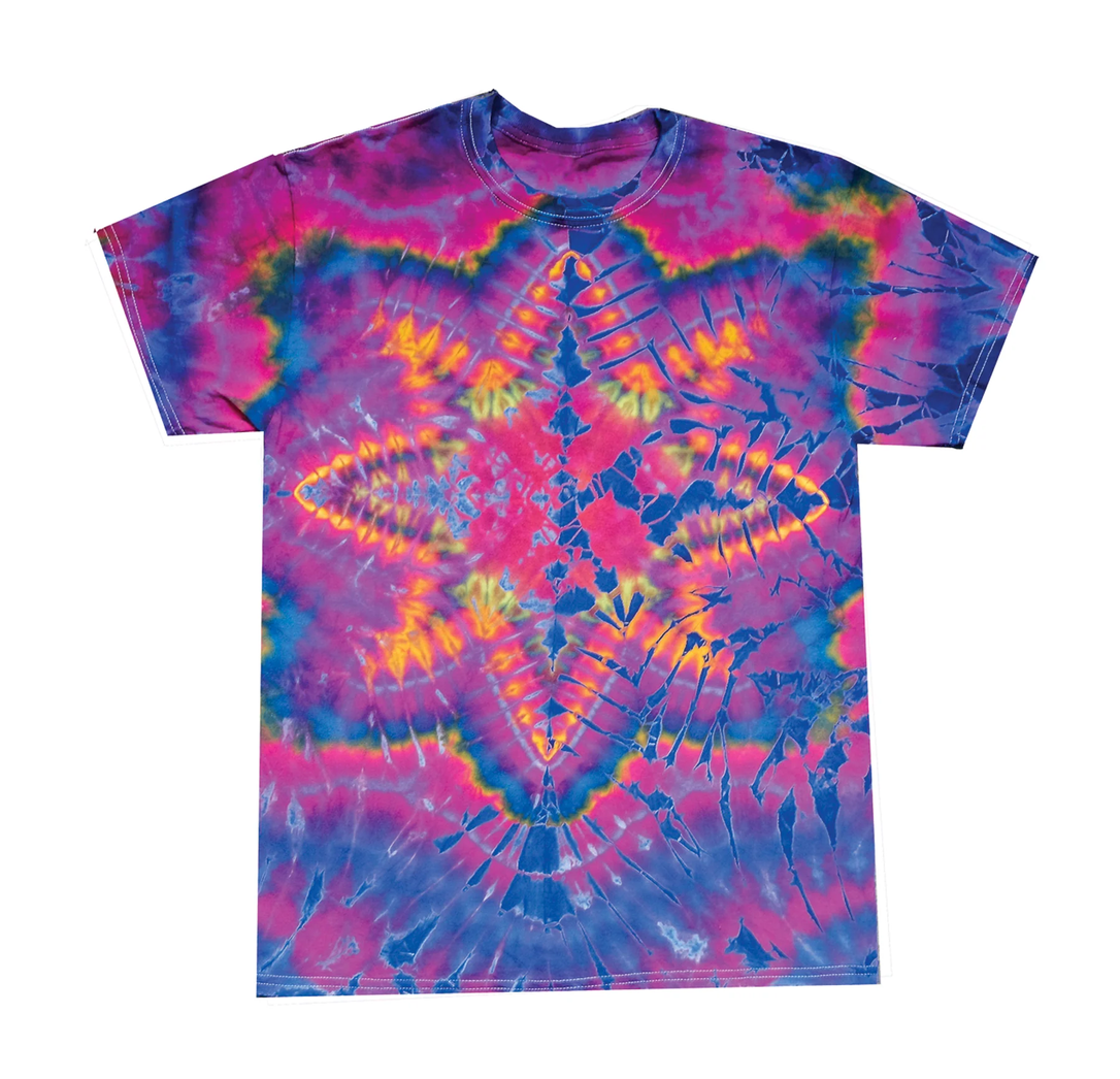 Men's Warm Star Tie-Dye T-Shirt