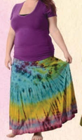 Women's Starlight Spandex Blend Free Flow Maxi Skirt