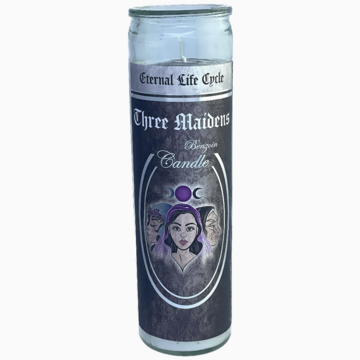 7 Day Glass Candle Ritual Candle