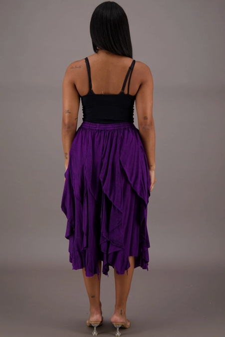 Women's Layered Renaissance Skirt