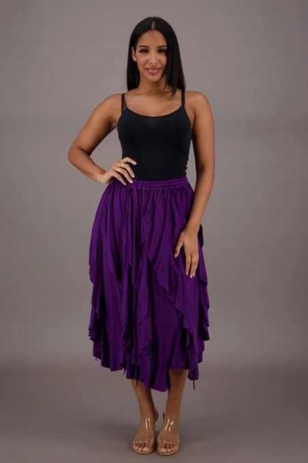 Women's Layered Renaissance Skirt