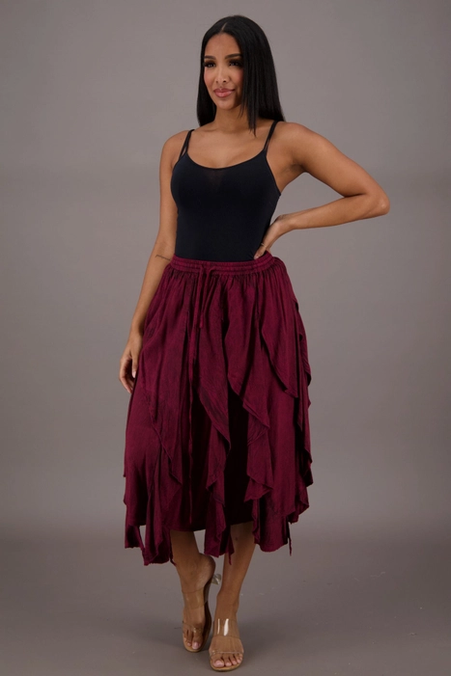Women's Layered Renaissance Skirt