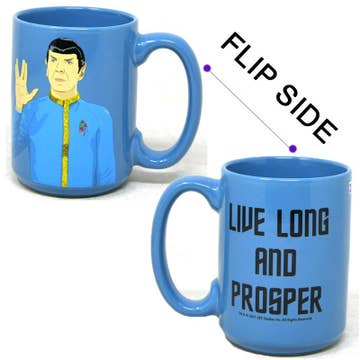 Star Trek Spock Ceramic Mug