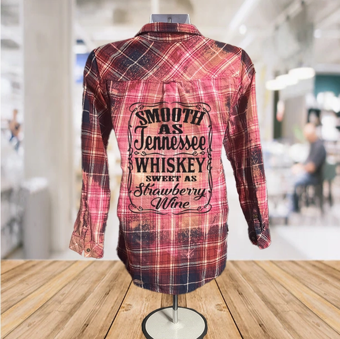 Unisex Smooth As Tennessee Whiskey Flannel