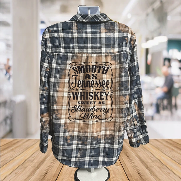 Unisex Smooth As Tennessee Whiskey Flannel