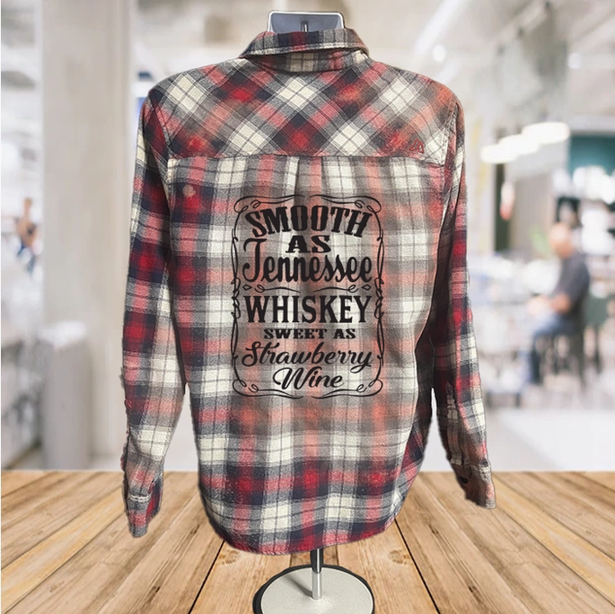Unisex Smooth As Tennessee Whiskey Flannel