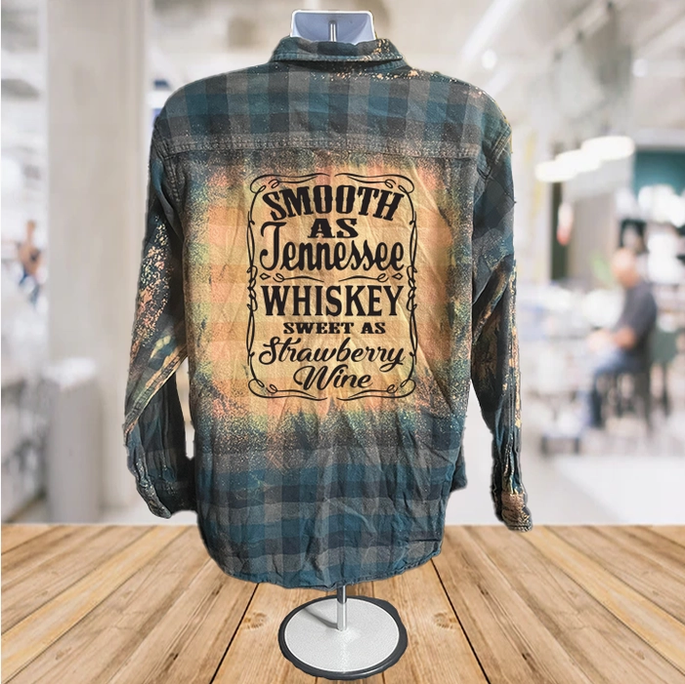 Unisex Smooth As Tennessee Whiskey Flannel