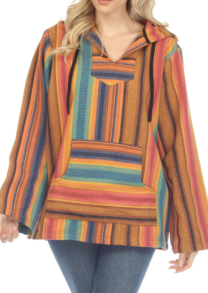 Unisex Cotton Santa Cruz Sunset Baja Hoodie