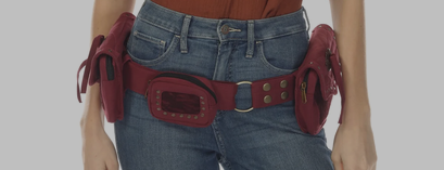 Cotton Cowboy Conchos Hip Belt