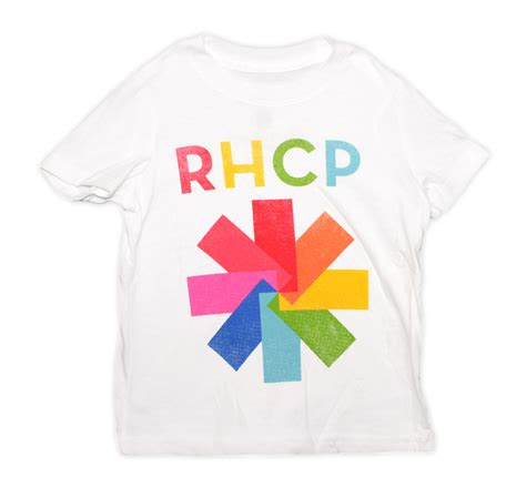 Toddler's Red Hot Chili Peppers Colorful Asterik T-Shirt