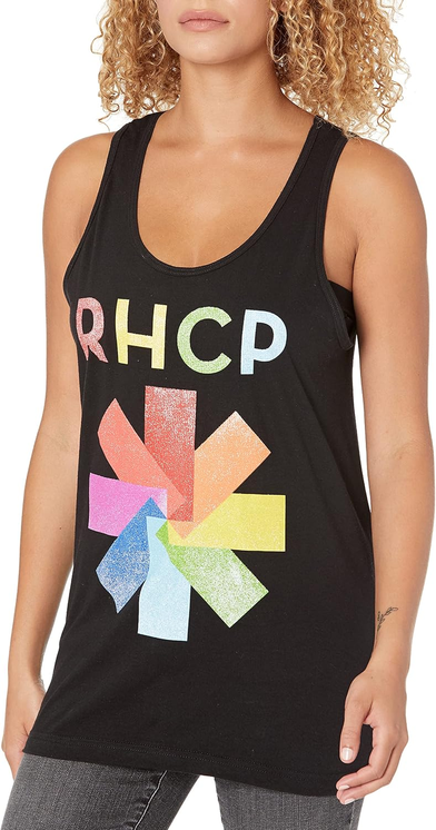 Unisex Red Hot Chili Peppers Colorful Asterik Tank Top