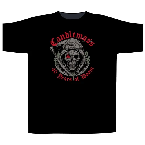 Unisex Candless 40 Years Of Doom T-Shirt