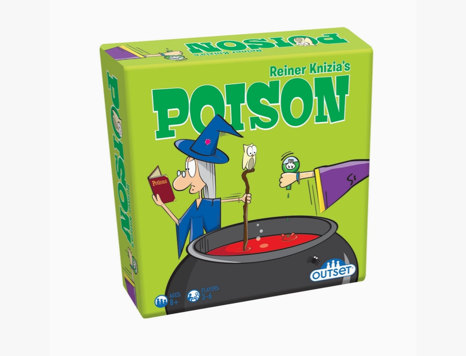 Poison By Reiner Knizia A Classic Game of Tactical Risk