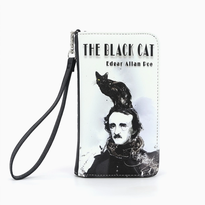 The Black Cat By Edgar Allan Poe Wallet