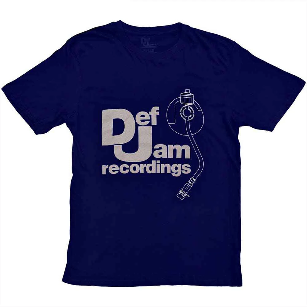 Discontinued Men's Def Jam Recordings Logo & Stylus T-Shirt