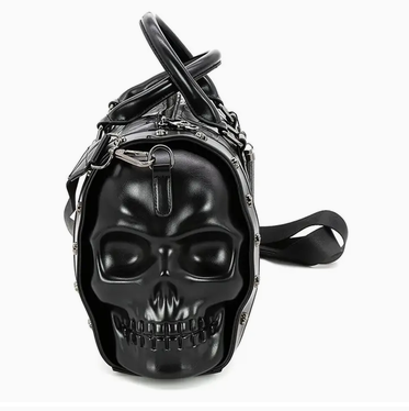 Dual Skull Large Satchel