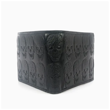 Men's Skull Pattern Wallet