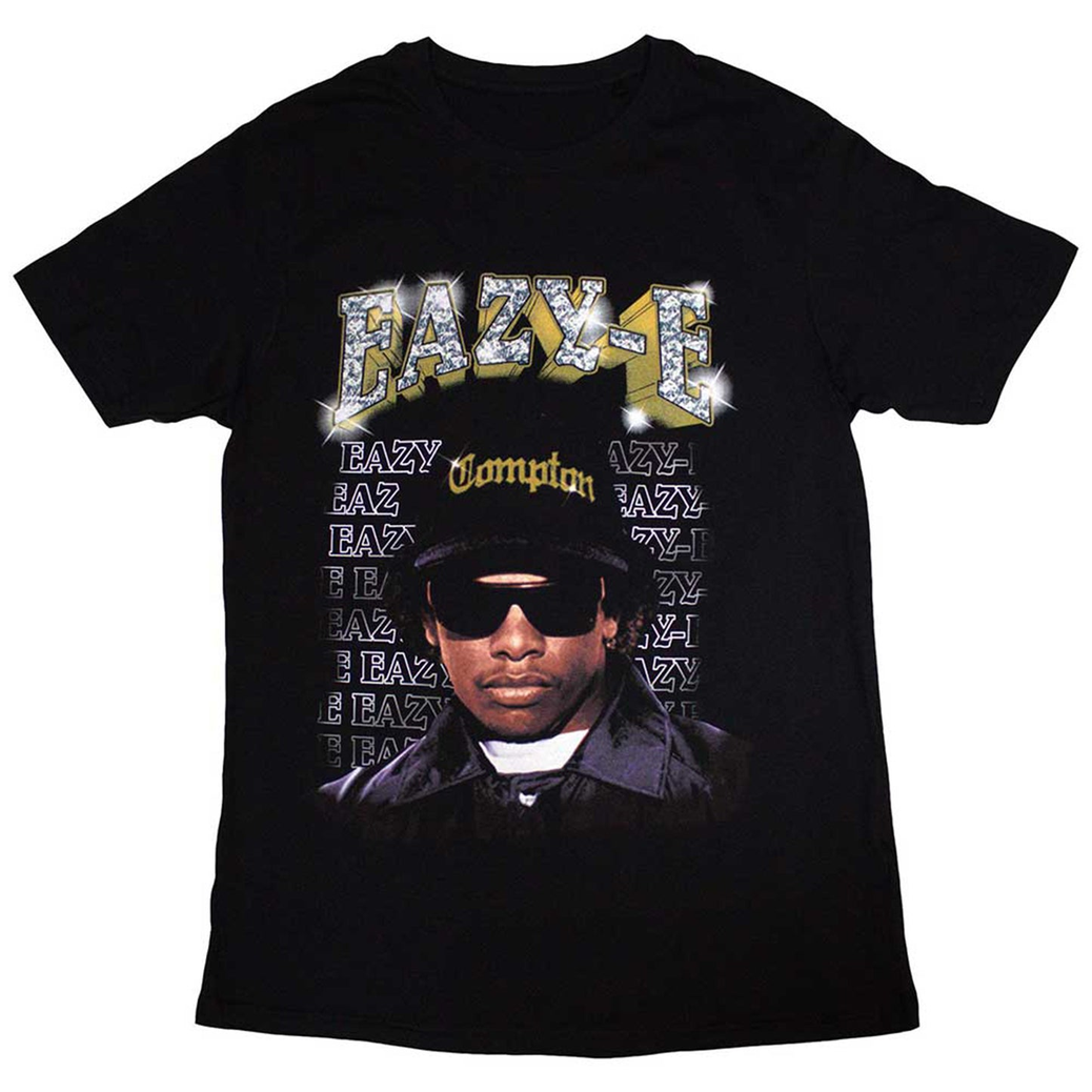 Discontinued Men's Eazy-E Compton Bling T-Shirt