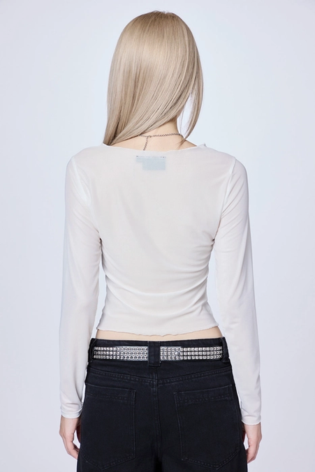Women's Omen Mesh Top