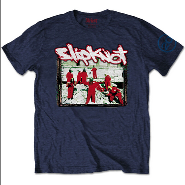Men's Slipknot 20th Anniversary Red Jumpsuits T-Shirt