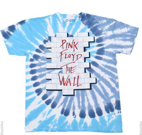 Men's Pink Floyd The Wall Icy Tie-Dye T-Shirt