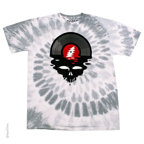 Men's Grateful Dead Steal Your Vinyl Melting Tie-Dye T-Shirt