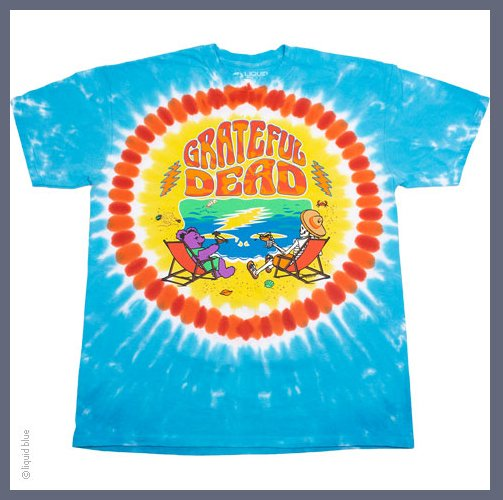 Men's Grateful Dead Summertime Fun Time Tie-Dye T-Shirt