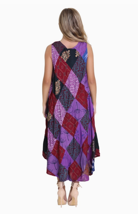 Women's Patchwork Dress
