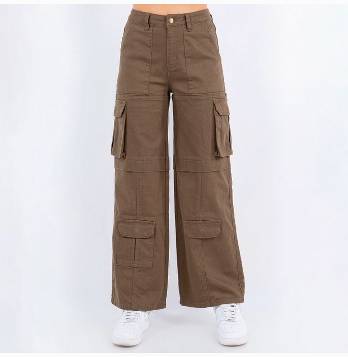 Women's Super Wide Leg Denim Pants