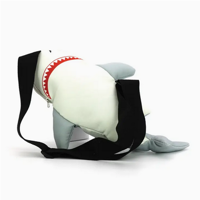 Shark Plush Sling Bag