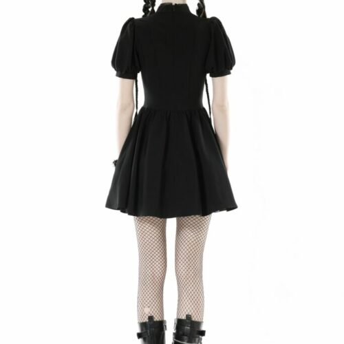 Women's Buckle Lace Up Dress