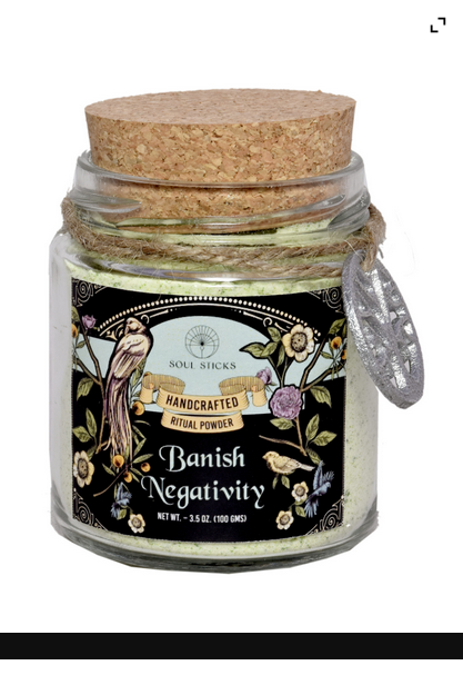 Soul Sticks Ritual Spell Powder Jar