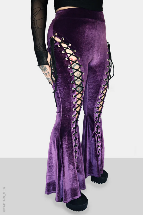 Women's Alice Lace Up Flare Pants