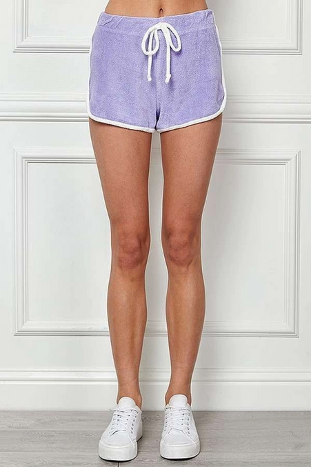 Women's Terry Cloth Dolphin Shorts