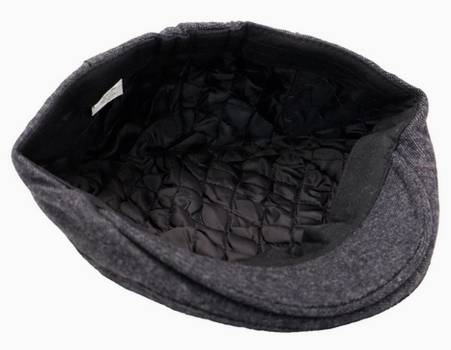 Classic Tweed Newsie Flat Cap