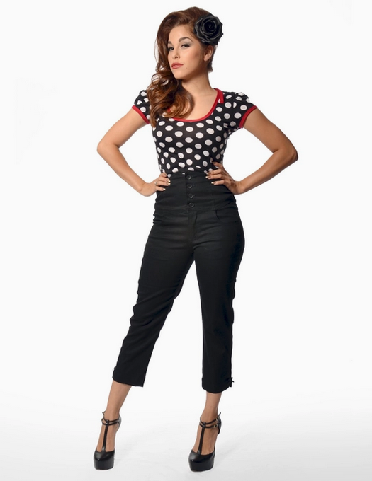 Women's Rockabilly Top