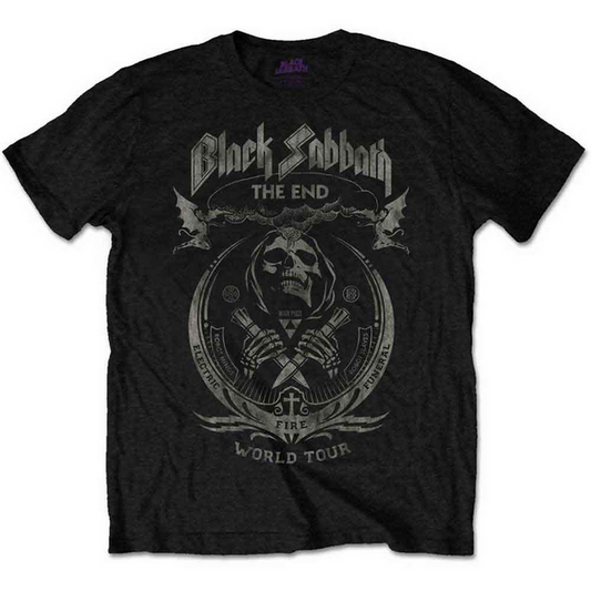 Unisex Black Sabbath The End World Tour T-Shirt