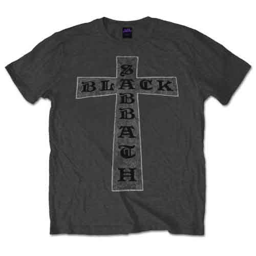 Unisex Black Sabbath Cross T-Shirt