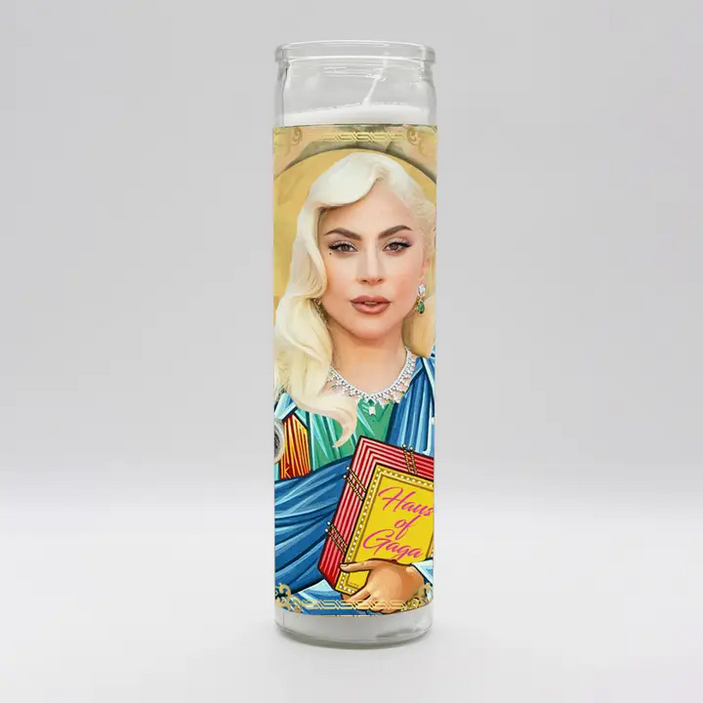 Celebrity Saint Prayer Candles