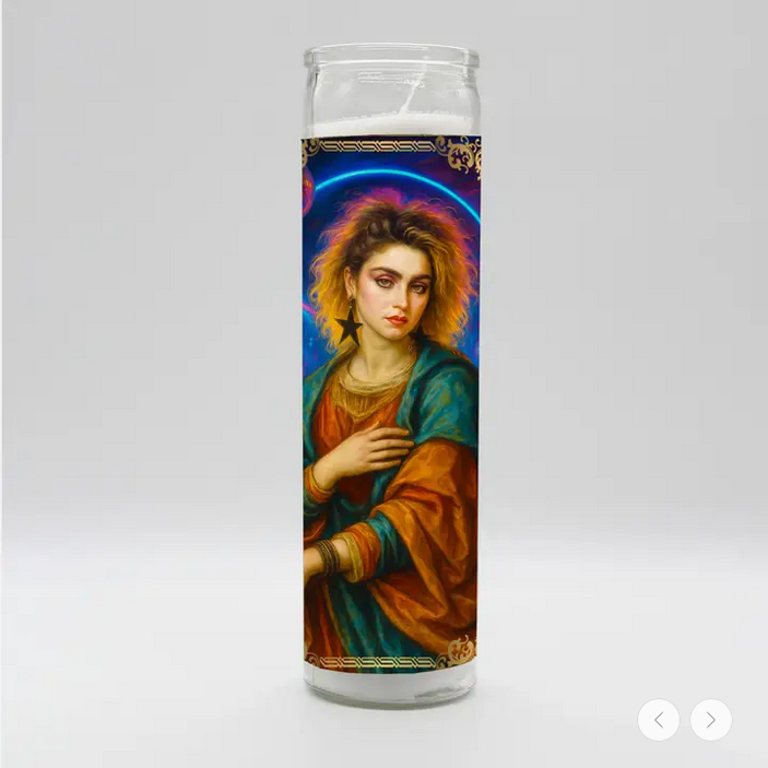 Celebrity Saint Prayer Candles
